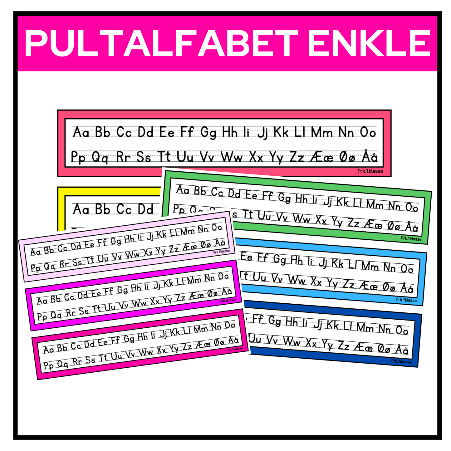 Pultalfabet | REGNBUE MED ROSA