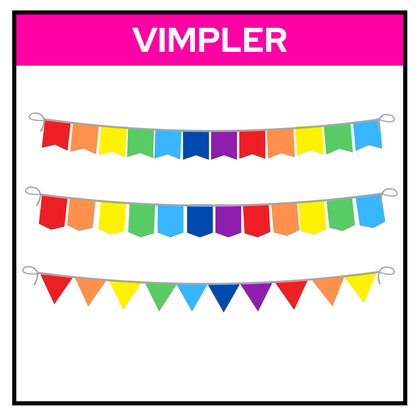 Vimpler | KLASSISK REGNBUE