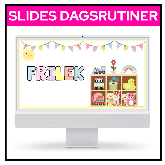 SLIDES | Dagsrutiner i tekst og bilder| 60 sider| REDIGERBAR