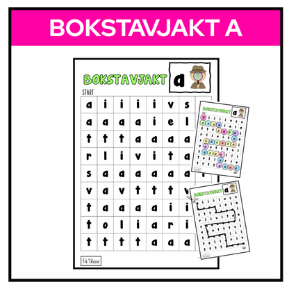Bokstavjakt A