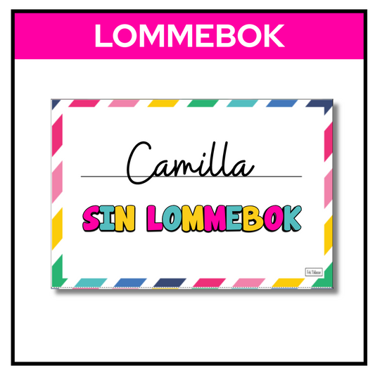 Lag egen lommebok | Til butikklek