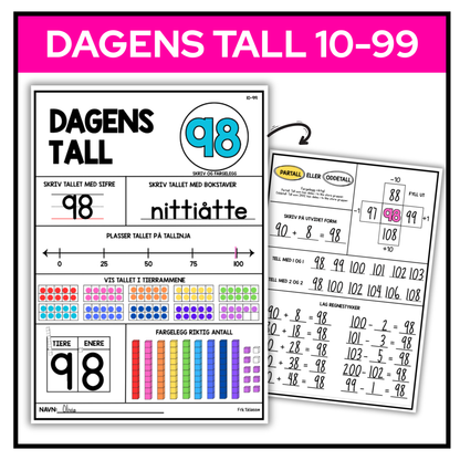 Dagens tall 10-99