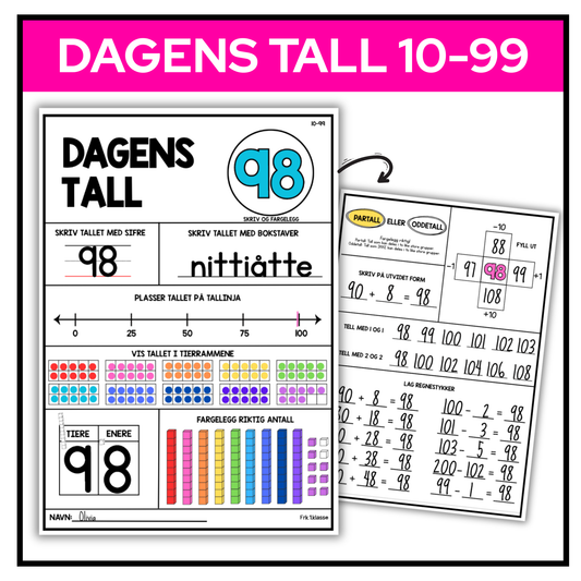 Dagens tall 10-99