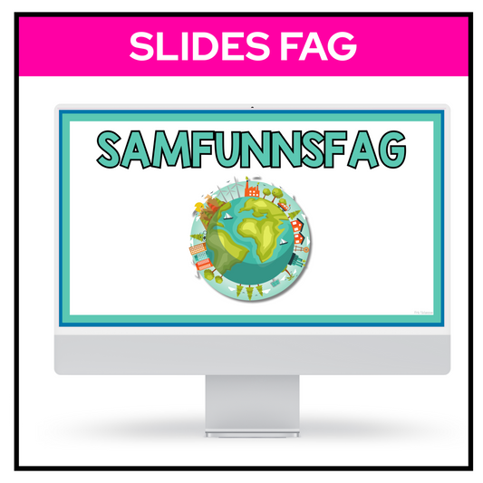 SLIDES | Fag | 100 sider | REDIGERBAR | GIGAPAKKE