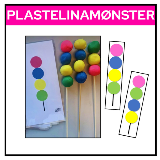 Plastelinamønster | Redigerbar fil