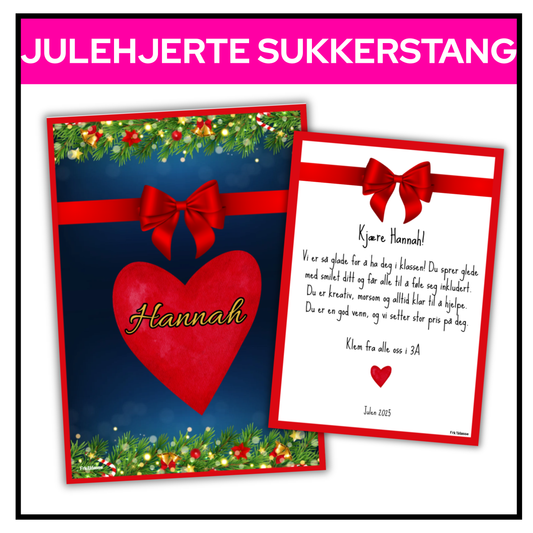 Julediplom | Dyp blå