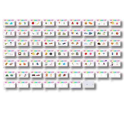 SLIDES / KORT | Det eller det – velg med kroppen! | 50 slides! | REDIGERBAR