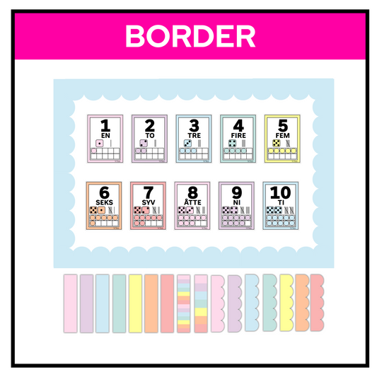 Border | MEGAPAKKE | PASTELL