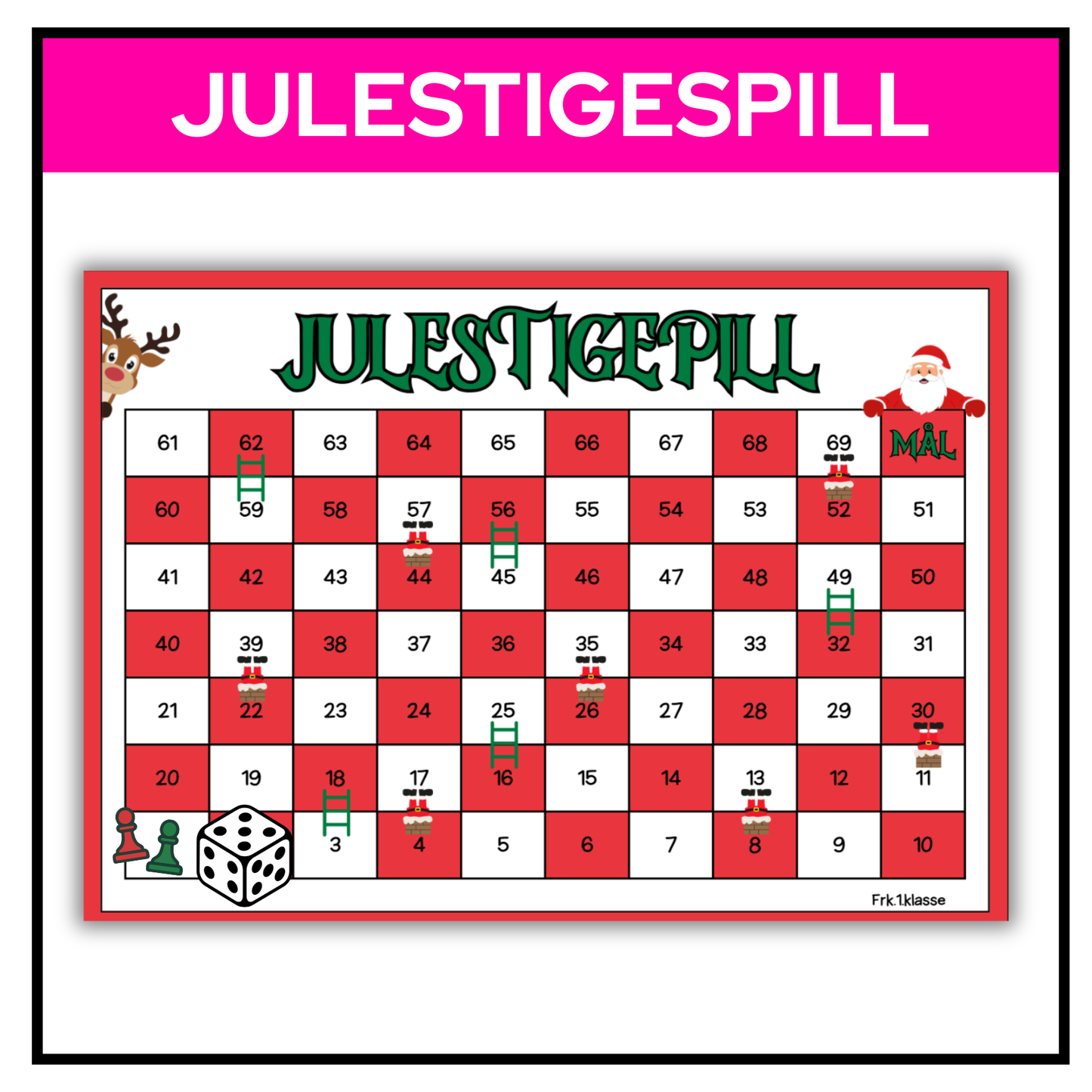 Julestigespill | Brettspill