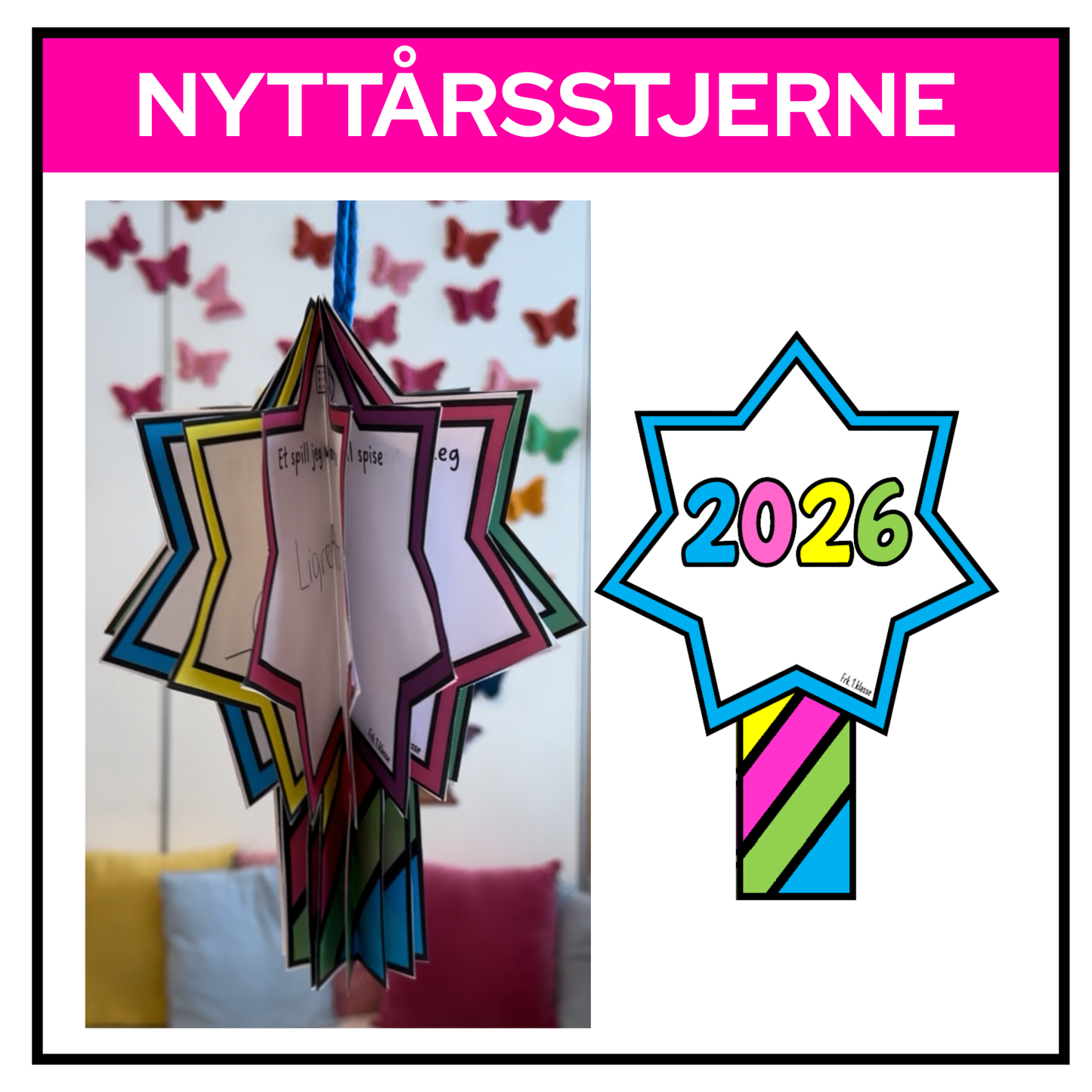 Nyttårsstjerne | 3D