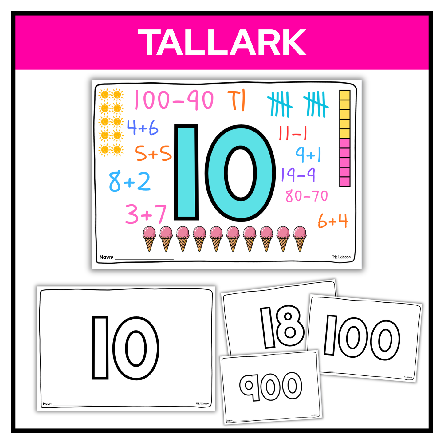 Tallark – tegn, skriv og forstå tall