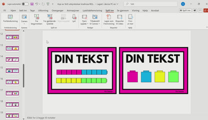 Skilt til bokser | LEKER | KLASSISK REGNBUE