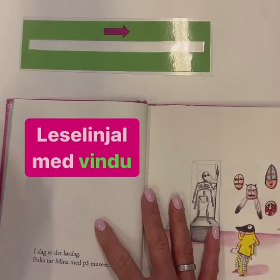 Film som viser leselinjal i bruk.