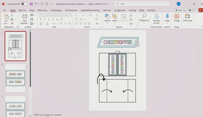 Tosidige navneskilt | Redigerbare | BLÅ | KLASSISK REGNBUE